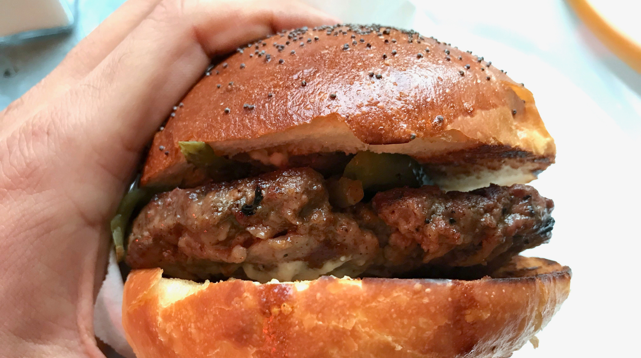 Tamarind Lamb Burger