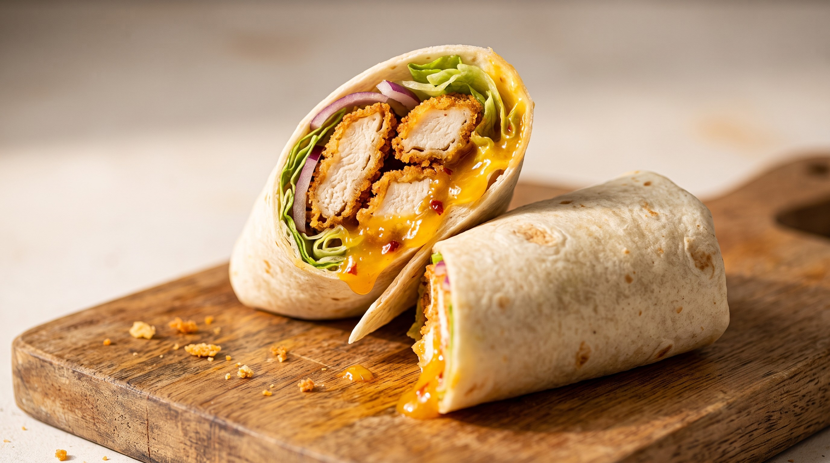 Mango Chicken Wrap