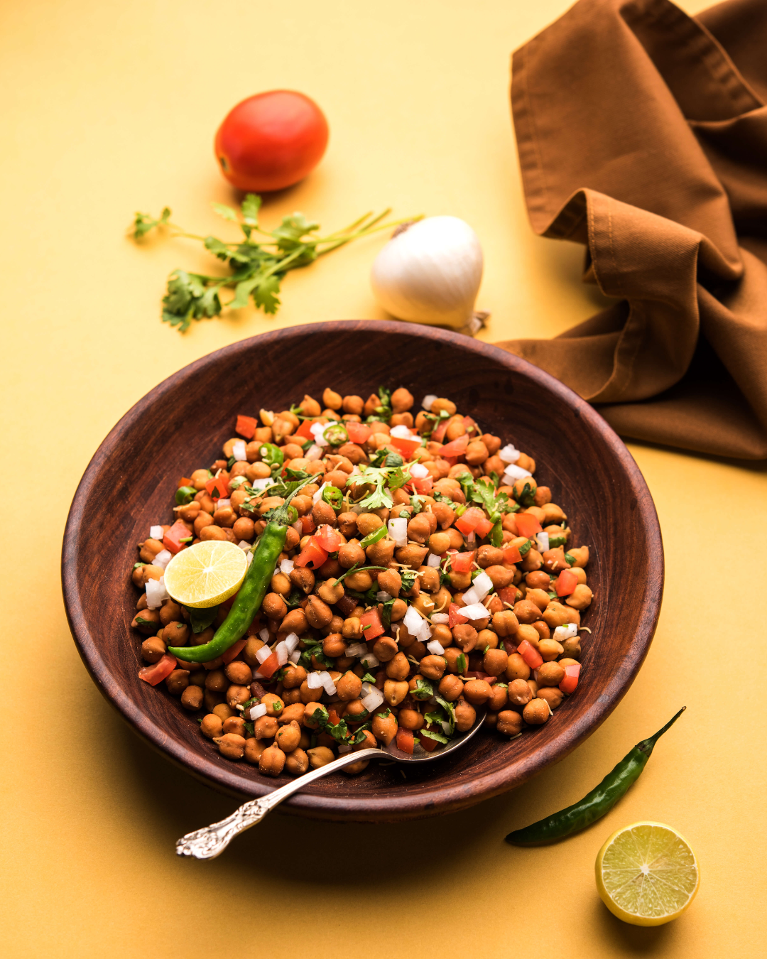 Black Chickpea Chaat