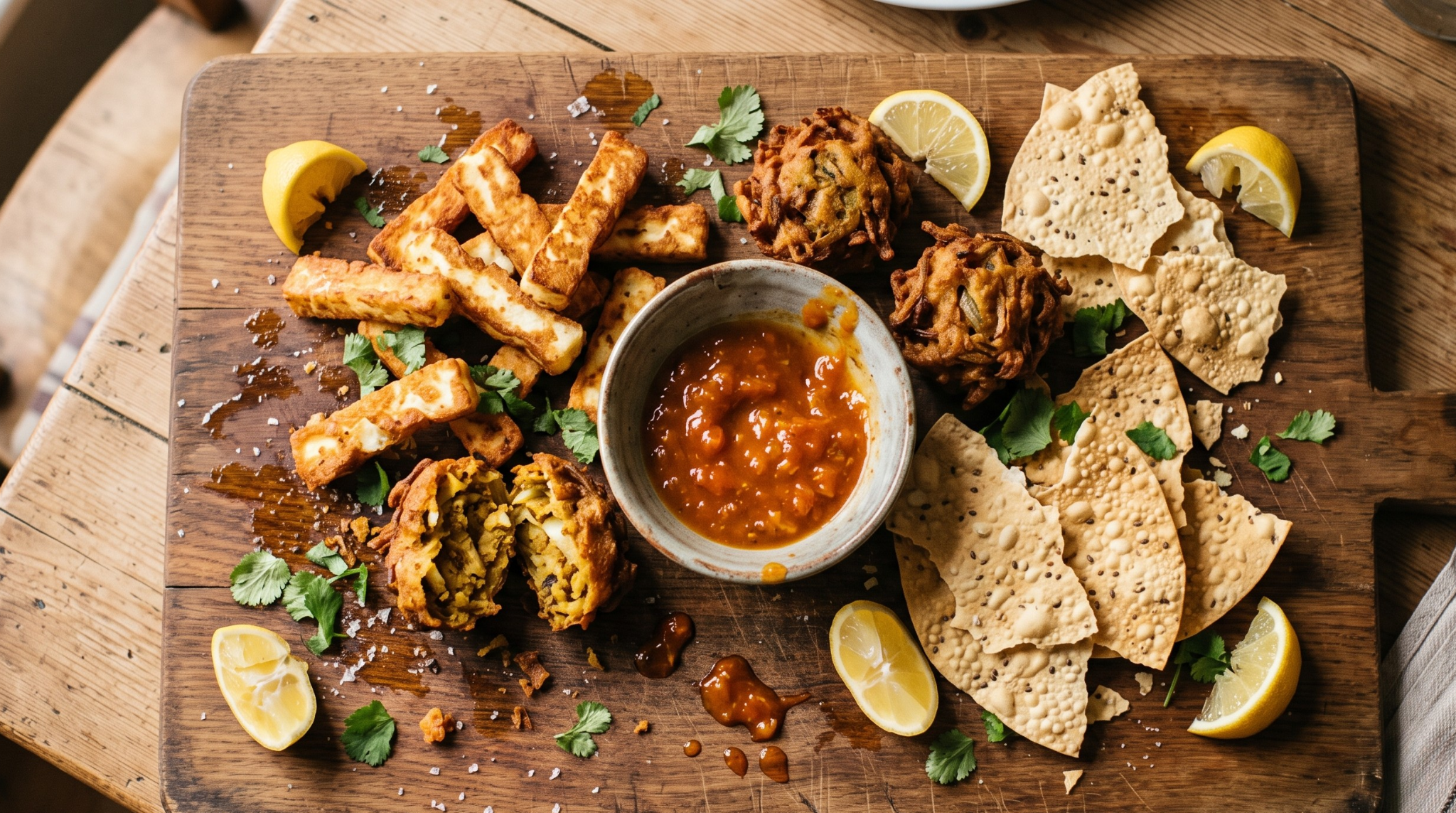 Pickled Lime Dipping Platter